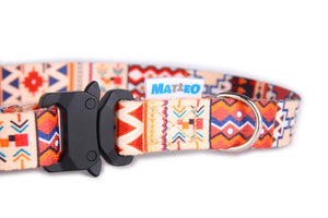 Collier pour chien à boucle plastique - Boho