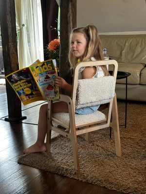 Silla infantil ajustable Luula - Vanilla Lamb