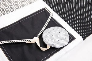 Tappeto gioco per neonati, 100x100cm - Bianco e nero