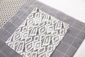 Tappeto gioco per neonati, 100x100cm - Bianco e nero