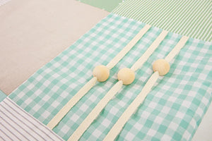 Tapis d'éveil pour bébé, 100x100 cm - Vert menthe