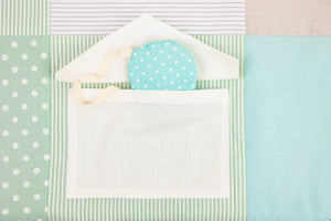Tapis d'éveil pour bébé, 100x100 cm - Vert menthe
