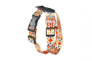 Harnais pour chien avec empiècements cuir – Boho