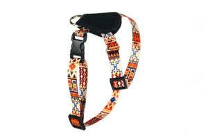 Harnais pour chien avec empiècements cuir – Boho
