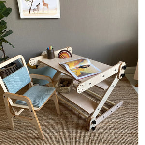 Ensemble d'escalade Montessori / Table / Tableau NABU