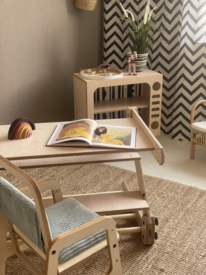 Montessori Climbing Set / Table / Drawing Board NABU
