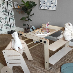 Ensemble d'escalade Montessori / Table / Tableau NABU