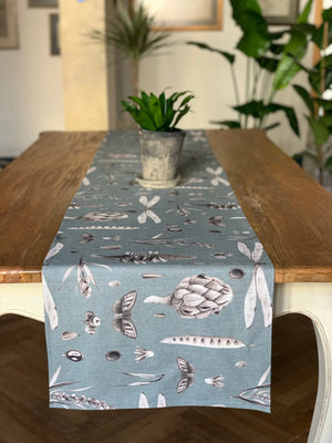 Chemin de table Seeds Aqua