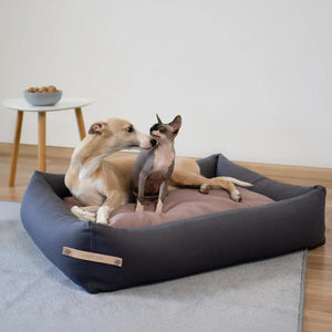 Cuccia per cani Stokke - Grigio e rosa