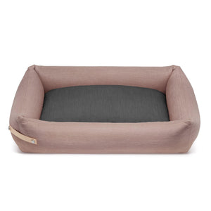 Stokke Hundebett – Pink & Grau