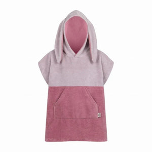 Surfbunny Kinder-Badeponcho – Rosa