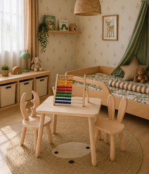 Set aus Tisch und 2 Stühlen – Wild