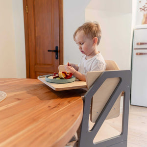 Torre di Apprendimento Trasformabile - Modustep e Sedia Alta Combo