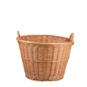 Panier en osier pour le jardin et le bois de chauffage, 45 L