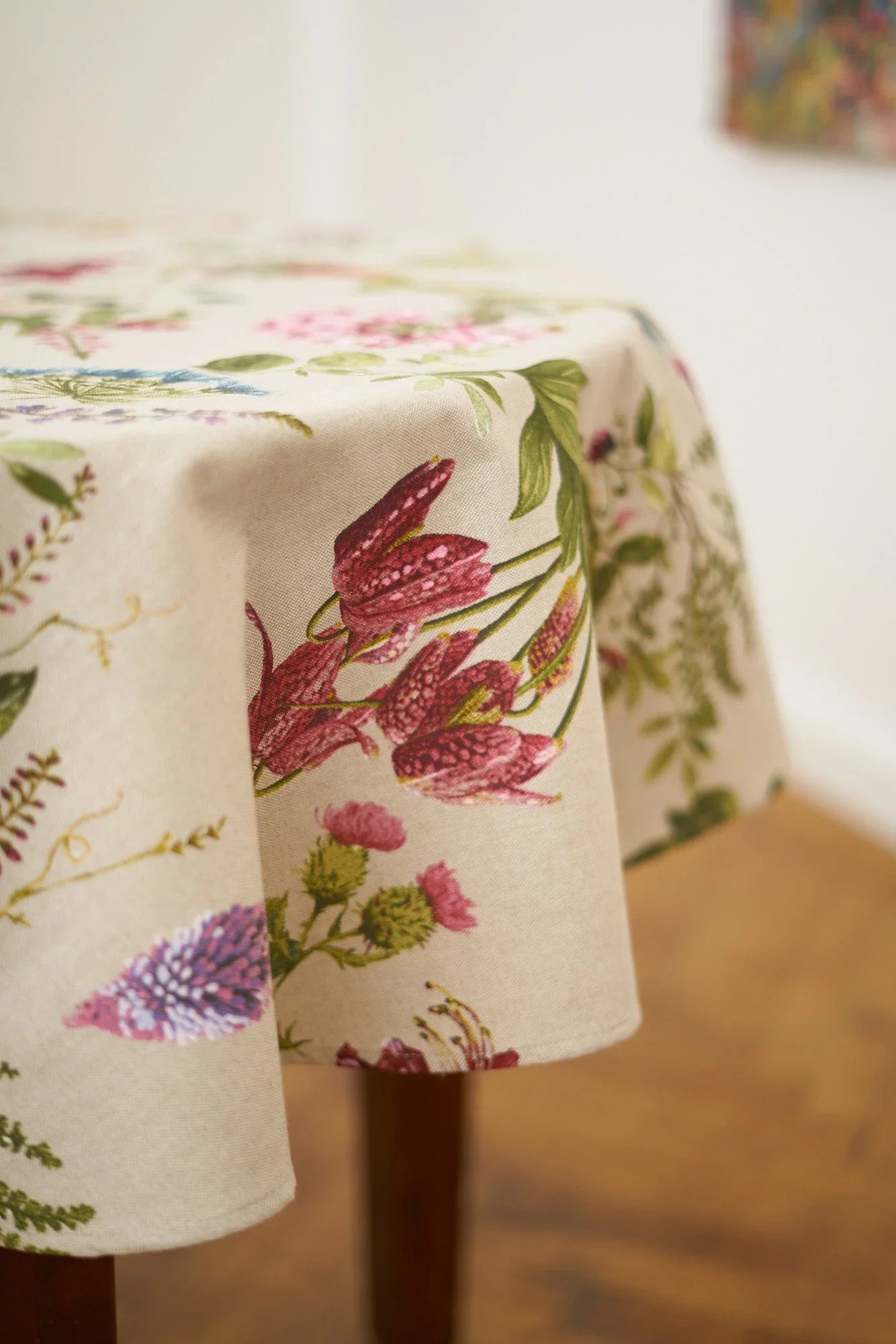 Nappe ronde à fleurs - Botanico