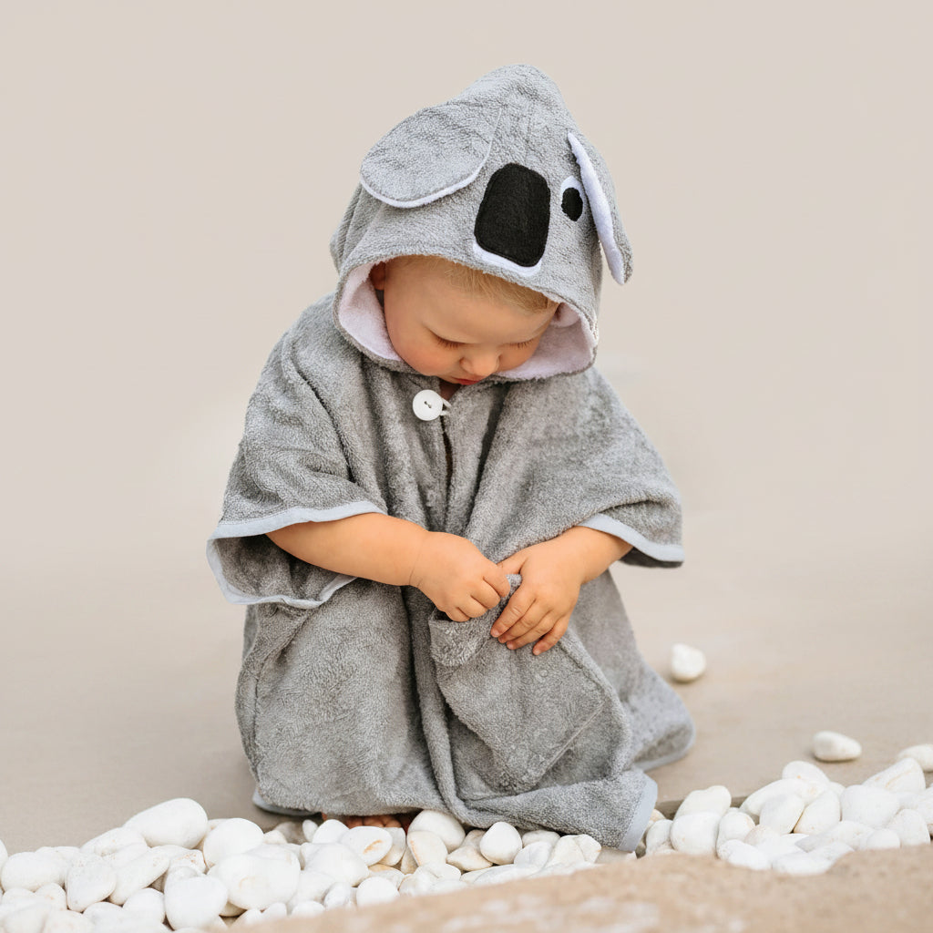 Poncho mit kurzen Ärmeln, KOALA – für Kleinkinder