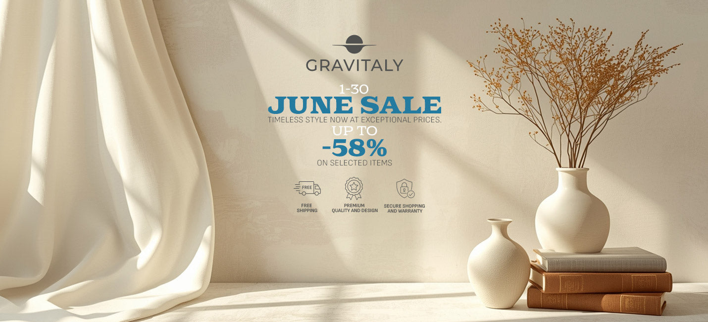 gravitaly sale banner, june campaign
