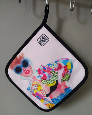 Dessous de plat « Chick in Moschino »