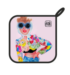 Dessous de plat « Chick in Moschino »
