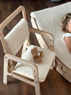 Silla infantil ajustable Luula - Vanilla Lamb