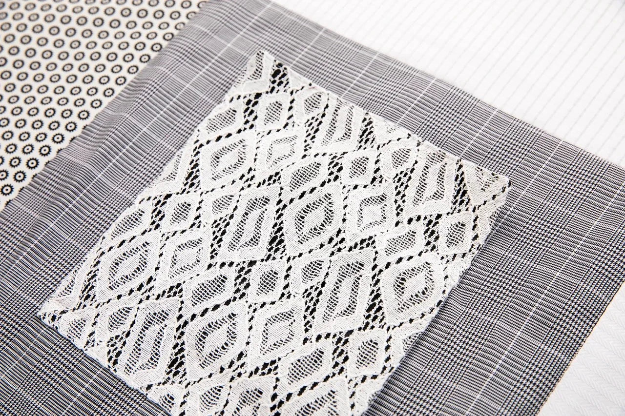 Tappeto gioco per neonati, 100x100cm - Bianco e nero