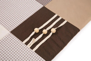 Tappeto gioco per neonati, 100x100cm - Marrone