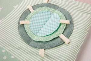 Tapis d'éveil pour bébé, 100x100 cm - Vert menthe