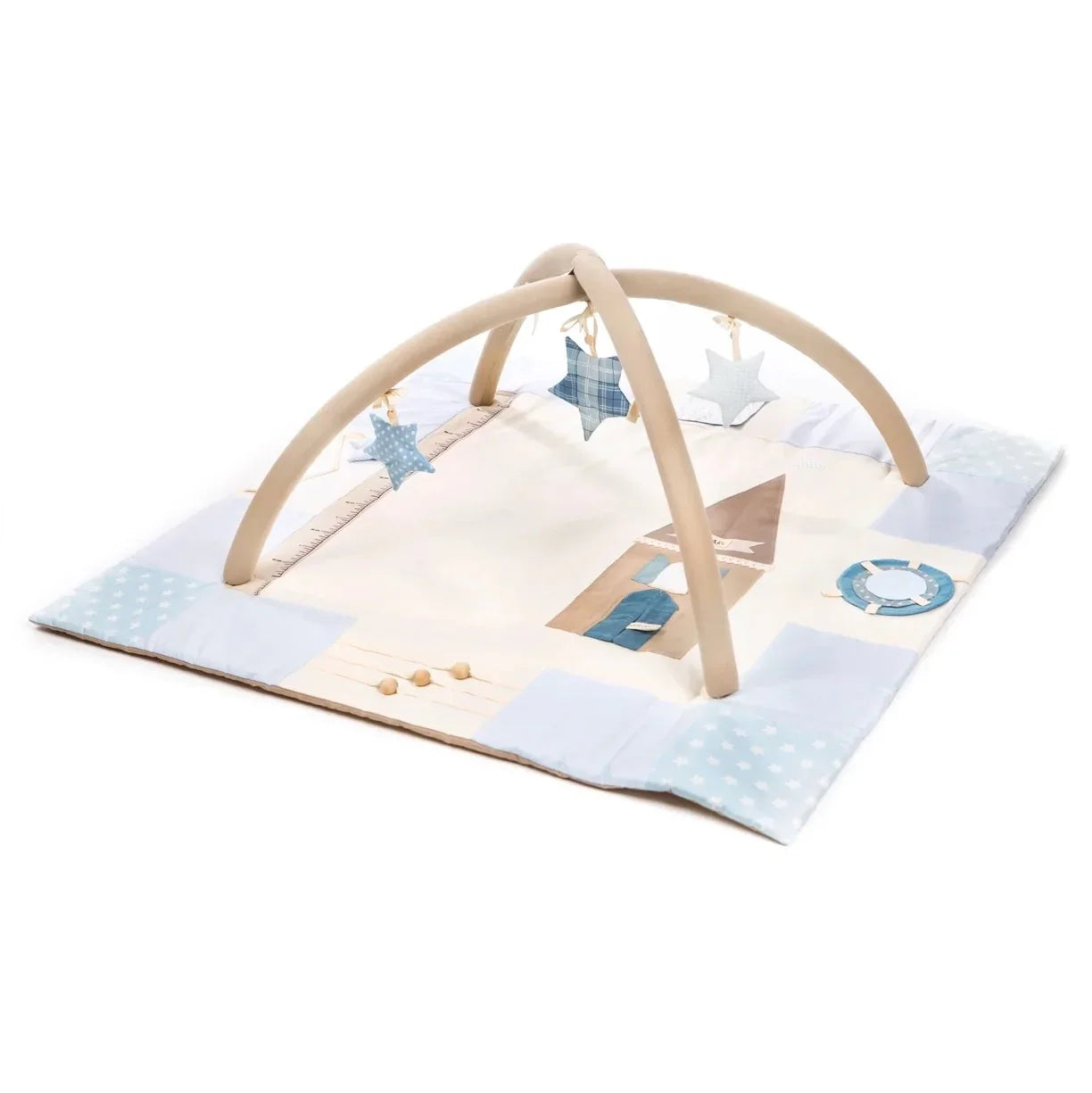 Tappeto gioco per bebè, 120x120cm - Blu
