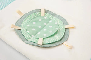 Tapis d'éveil pour bébé, 120x120 cm - Vert menthe