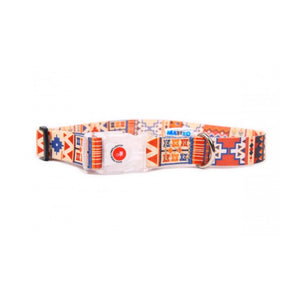 Collier pour chien avec boucle LED plastique - Boho