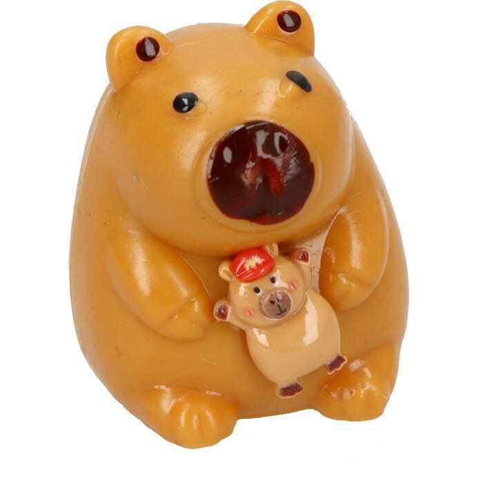 Capybara with Baby Squishy – Soft Sensory Toy for Kids