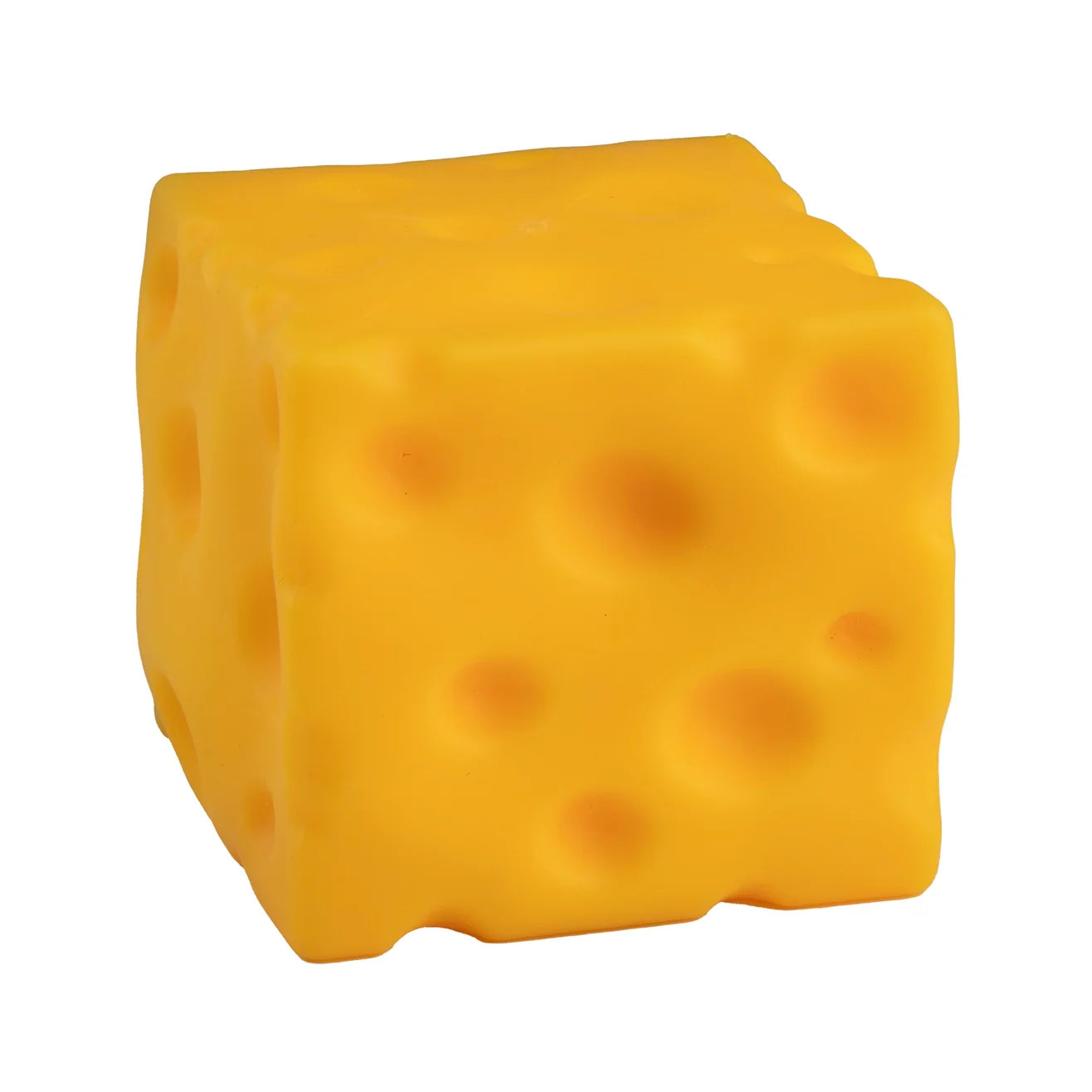 Cheese Cube Squishy – Soft Sensory Toy for Kids