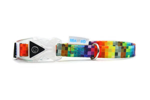 Collier avec boucle LED plastique - Pixels