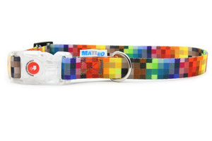 Collier avec boucle LED plastique - Pixels