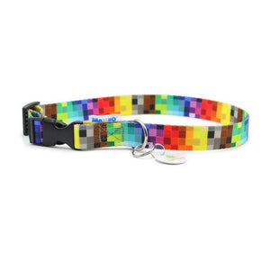 Collier à boucle plastique - Pixels