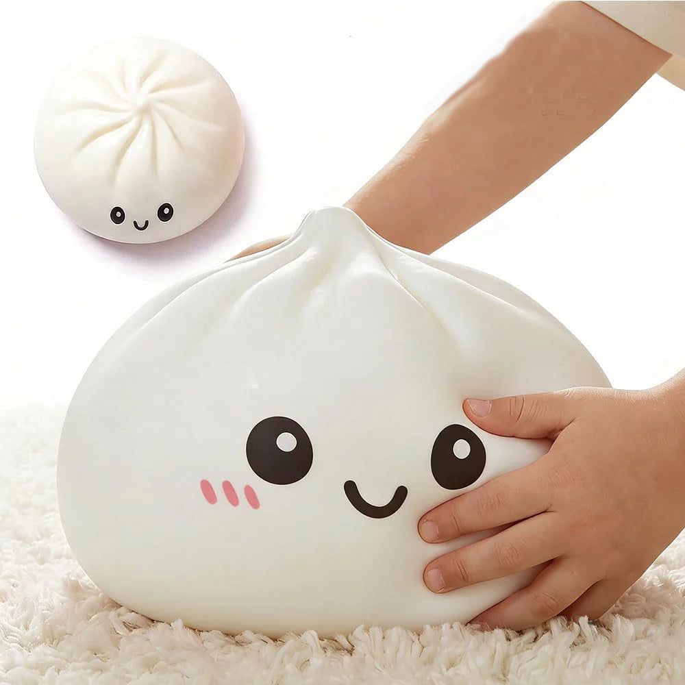 Giant Dumpling Squishy – 20 cm Soft Sensory Toy