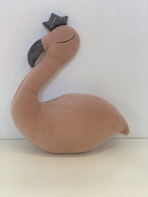 Peluche fenicottero rosa fatto a mano