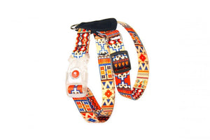 Harnais pour chien avec empiècements cuir – Boho