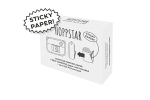 Rotoli di carta per stampa autoadesiva bianca Hoppstar, confezione da 3, per stampanti fotografiche