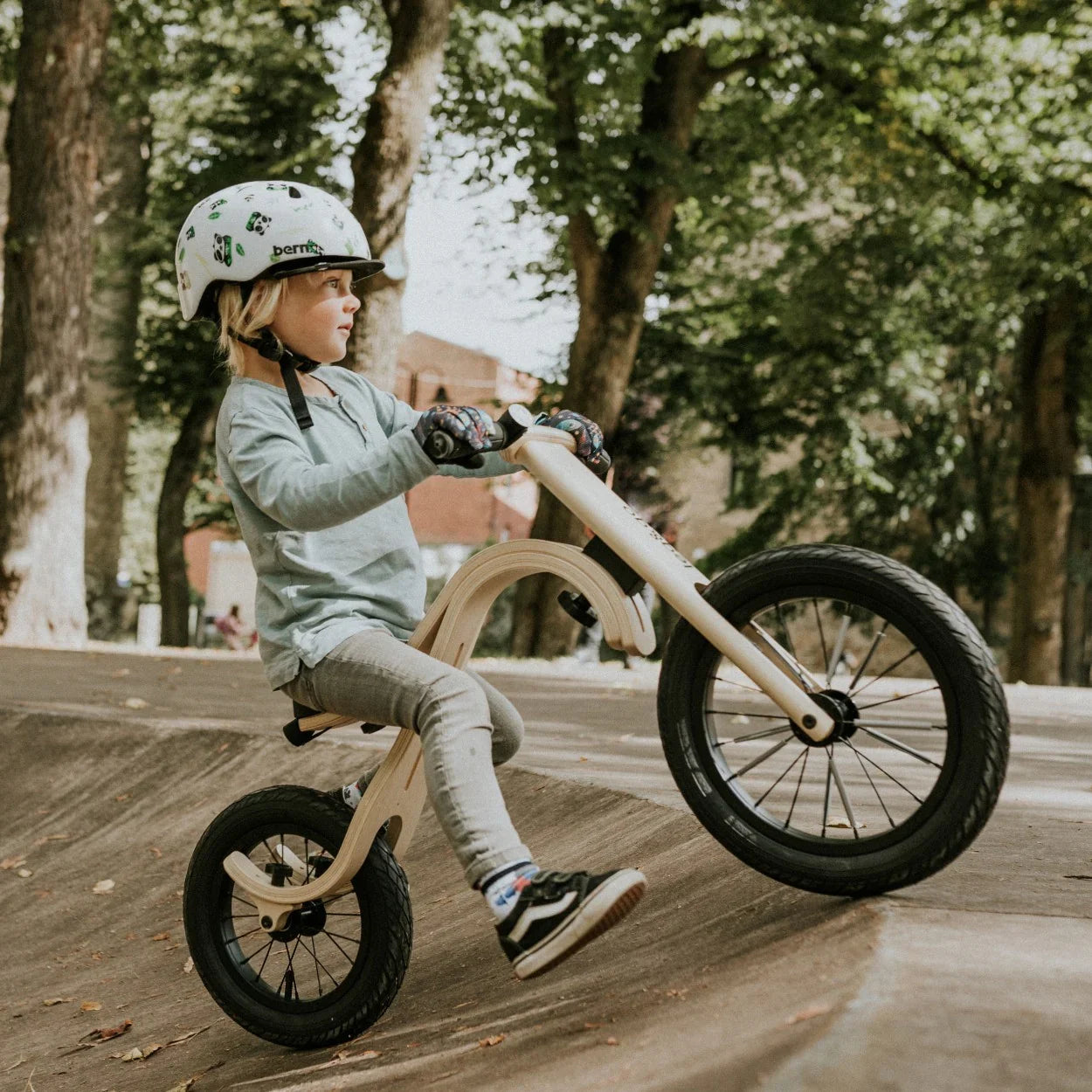leg&go 3-in-1 Holz-Laufrad