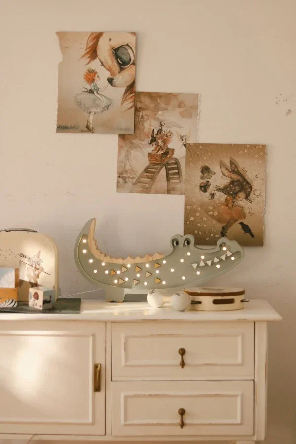 Lampe Crocodile par Little Lights