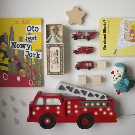 Lampe Camion de pompiers par Little Lights