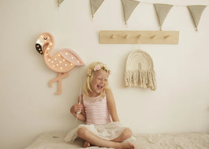 Lampe Flamant rose par Little Lights