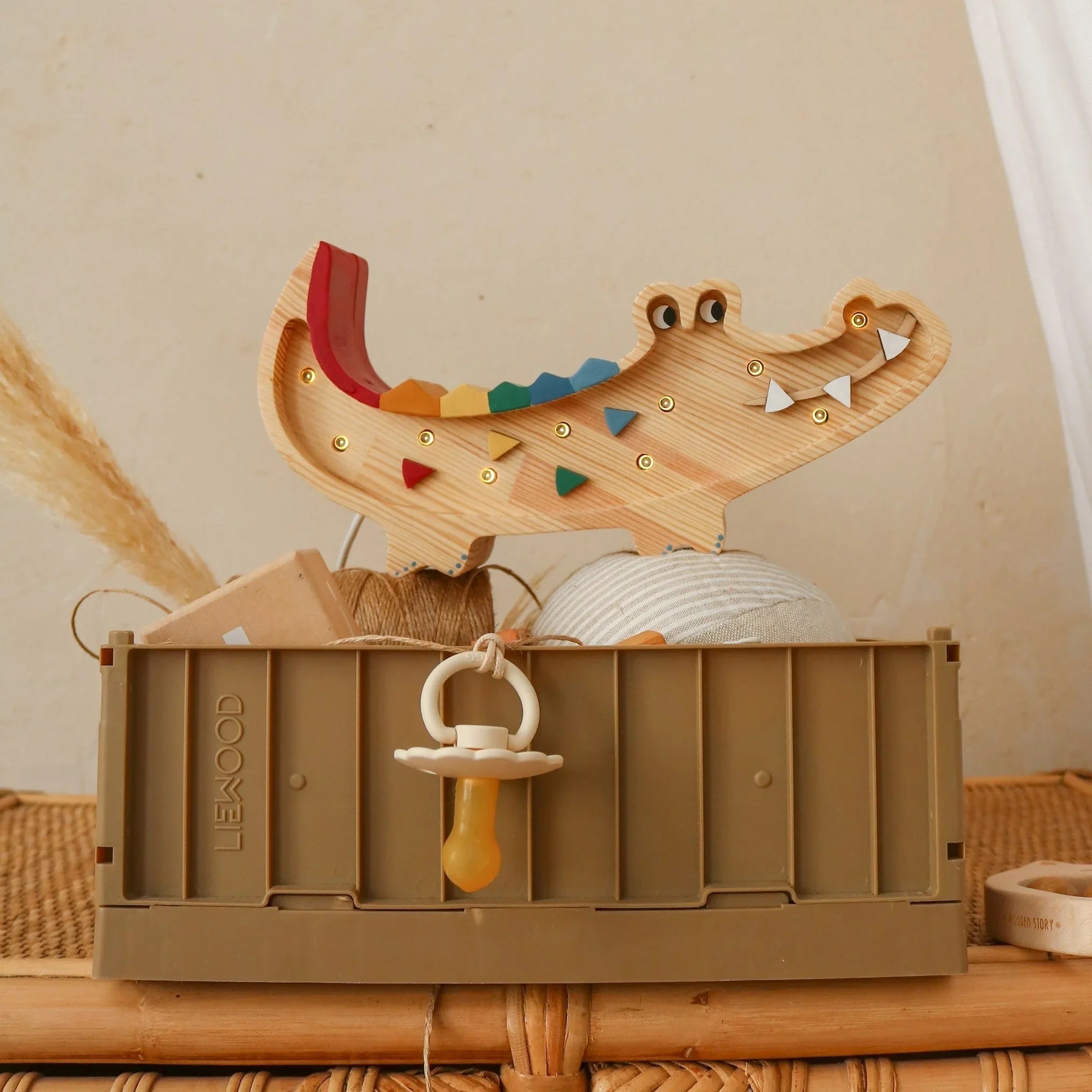 Petite lampe Crocodile Little Lights