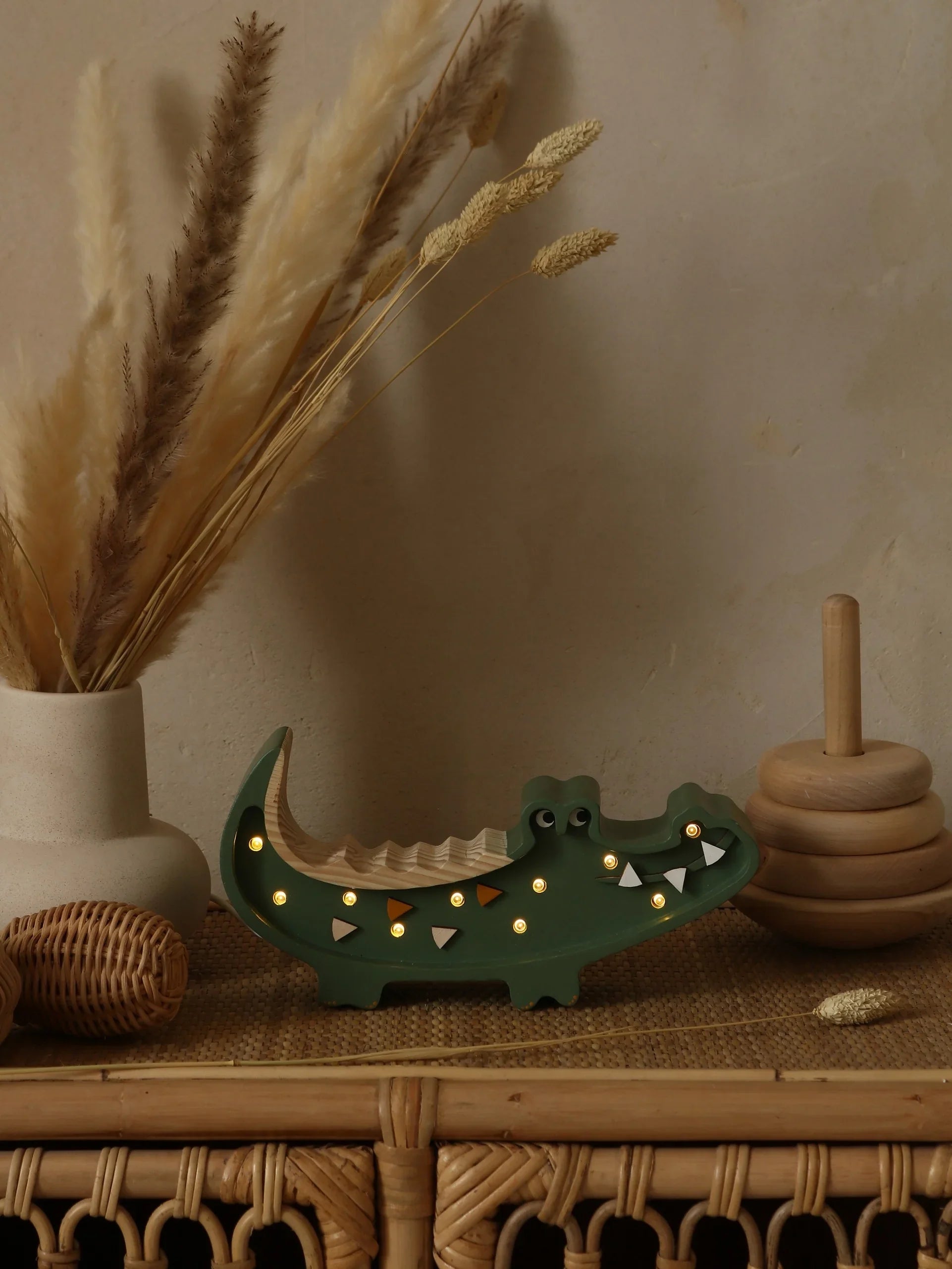 Petite lampe Crocodile Little Lights