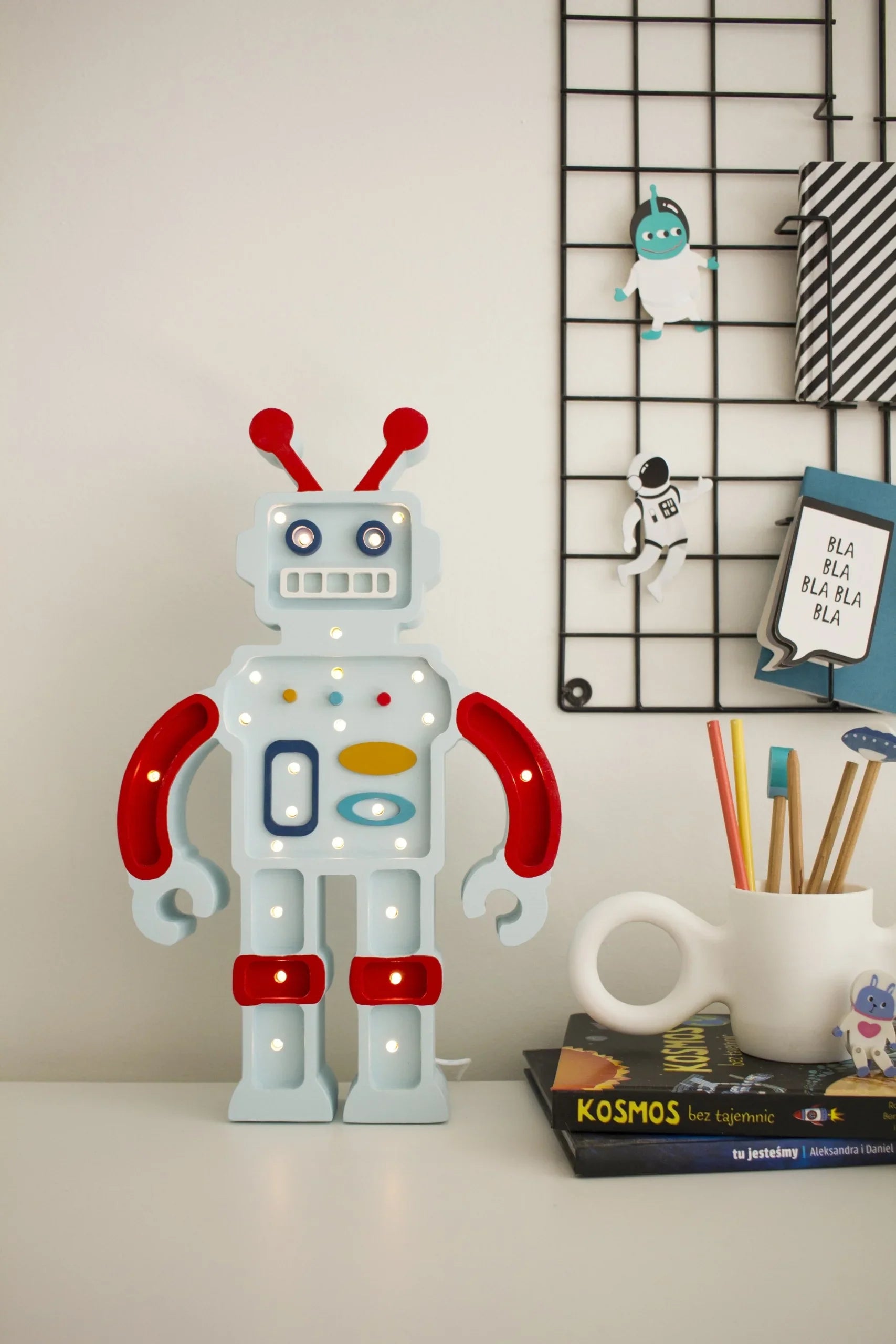 Lampe robot Little Lights