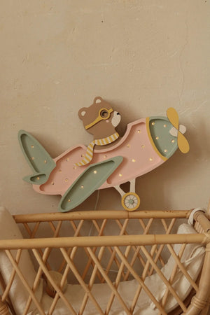 Lampe avion vintage Little Lights
