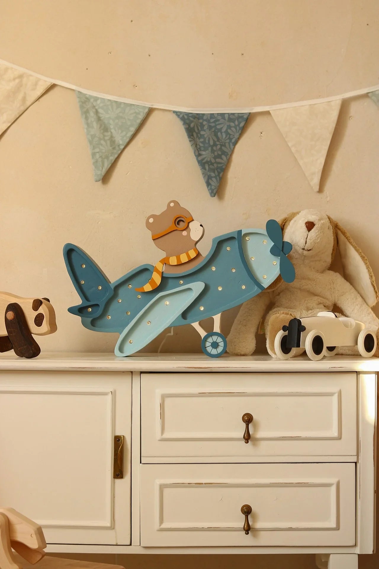 Lampe avion vintage Little Lights