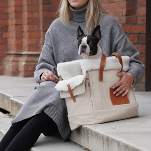 Borsa porta-cane e borsa personale Liiva - Beige