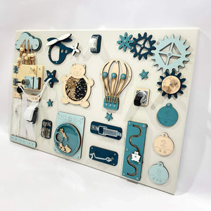 Mittlere Montessori-Beschäftigungstafel (40×60 cm)